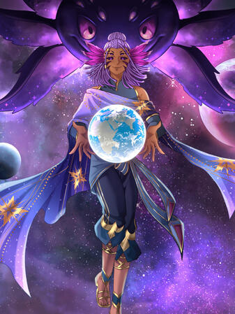 I'm holding the world